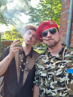 Emilio und Juan mit den kstlichen Zigarren;) 
