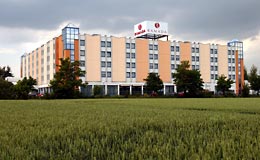 Au�enansicht, Ramada Hotel Leipzig-Halle
