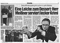 KRIMI total DINNER - Erst die Leiche, dann der Mord