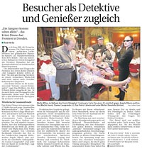 KRIMI total DINNER - Ein Gangster kommt selten allein