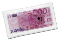 Taschentcher Eurogeldschein 500 EUR