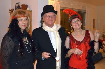 Der Intendant Josef Tycha mit seiner Frau Helena und Tochter Viola