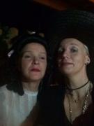 Familienbild. Schneewittchen und ihre b�se Stiefmutter.