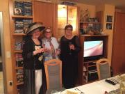 Familie von Bull mit Friederike (mit Hut)