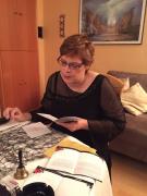 Thea von Bull beim Spiel