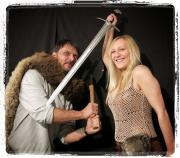 Borkas der Barbar und Kyra die Amazone