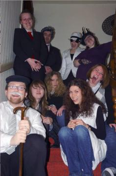 Die illustren G�ste alle beisammen