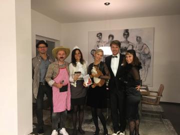 Die "Crew" von "3 Rosen f�r Charlie"