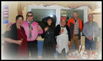 Der Abend beginnt... voll Vorfreude, was uns erwartet