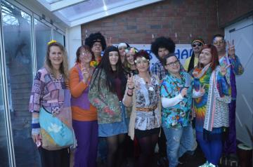 Unsere Hippie Truppe 