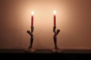 Kerzenst�nder am Klavier sorgten f�r die richtige Stimmung