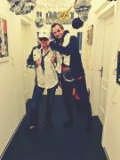 Lukas Hofmeier, der aufstrebende Boxer mit Philipp von Wolfhagen, der aufgehende Popstern