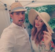 El Pr�sidente von Bananas Grandes und Gattin 