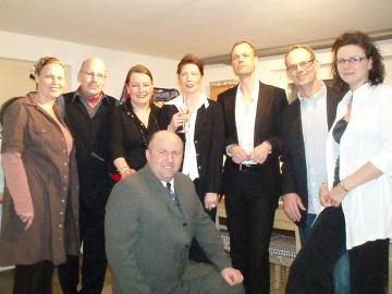 v.l Claudia,Guido.Didi,Susi,Achim,Leif,Kathi und Norbert