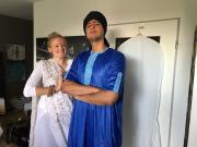 Auch Neela und Mahavir Singh freuen sich auf das bevorstehende Ereignis.