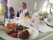 Auch das Festmahl duftet schon wohltuend und steht zum Verzehr bereit.