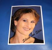 Autogrammkarte Moderatorin Silvia von Stein