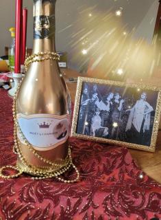 Die Chamagner- Hausmarke war auch vorr�tig