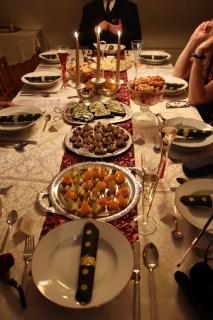 F�r das leibliche Wohl wurde standesgem�� gesorgt