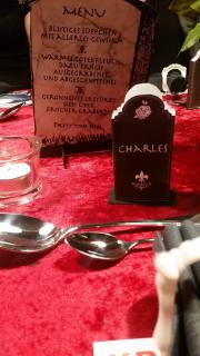 Speisekarte und Tischkarte