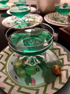 Als Nachtisch der Froschk�nig-Gru� 