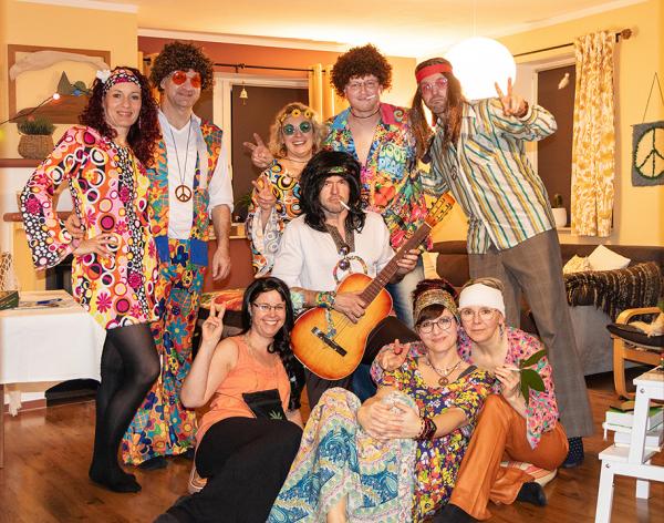 Wir waren eine v�llig tiefenentspannte Hippie-Kommune. :)