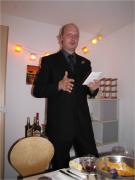 Das Familienoberhaupt Don Pedro bei der Ansprache