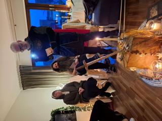 Sir Thomas Maloy (Ritter) bei seiner Begrungsrede