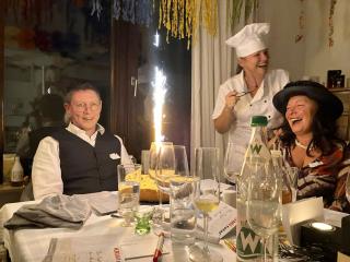 Geburtstagskuchen
schliesslich darf der ja nicht fehlen