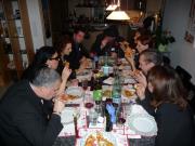 Beim Dinner