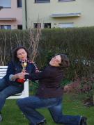 Lucienne wird angehimmelt.