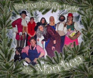 Komische Wesen unter sich...

...man beachte den B�sen Wolf unten links (unsere Hexe, in echt hei�t die so !!!)...