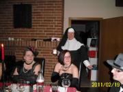 Schwester Anna mit Donatella, Maria und dem Don