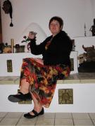 Die trauernde Witwe Gabriele S�nger