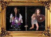 Die Amazone Kyra und als Zusatzrolle die Wahrsagerin Cassandra.