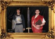 Der Ritter Sir Thomas Maloy und der Gelehrte.