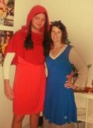 Das Rotkppchen und unser Schneewittchen.