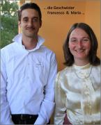 die Geschwister Francesco und Maria
