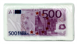 500 Euro Servietten (Papierservietten)