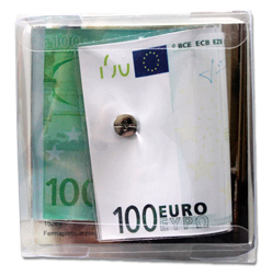 Türstopper 100 Euro in Verpackung