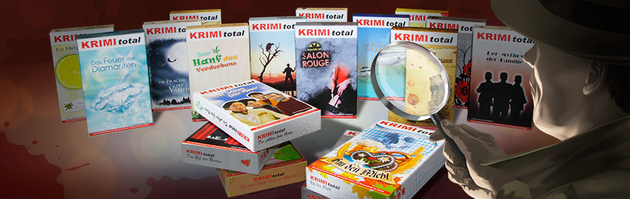 Krimispiele Krimidinner f�r zu Hause von KRIMI total